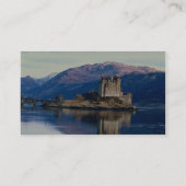 Eileen Donan Castle, Loch Duich, Schotland Visitekaartje (Achterkant)