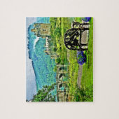 Eileen Donan Summertime Scotland Mackenzie Clan Legpuzzel (Verticaal)