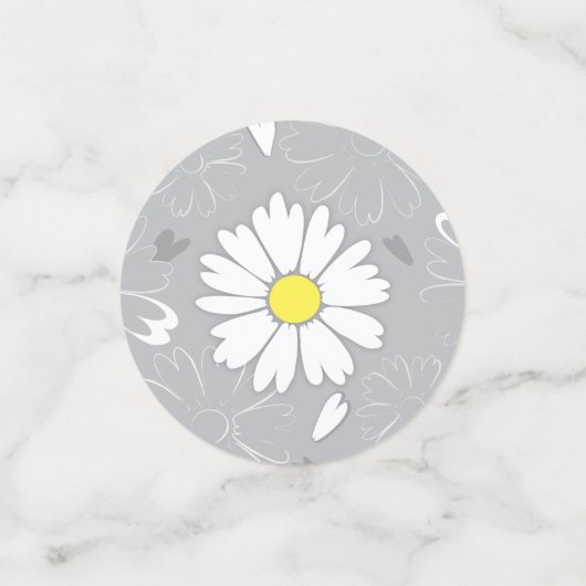 Eilin's Daisy Flower Confetti (Kleine voorkant)