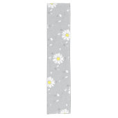 Eilin's Daisy Flower Korte Tafelloper (Voorkant)