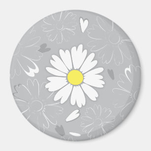 Eilin's Daisy Flower Magneet