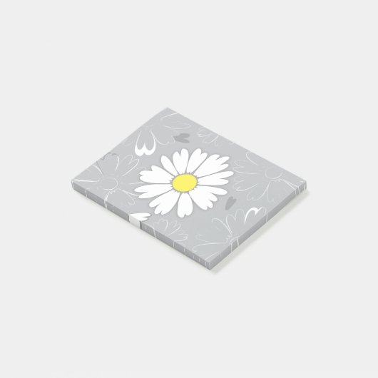 Eilin's Daisy Flower Post-it® Notes (Schuin)