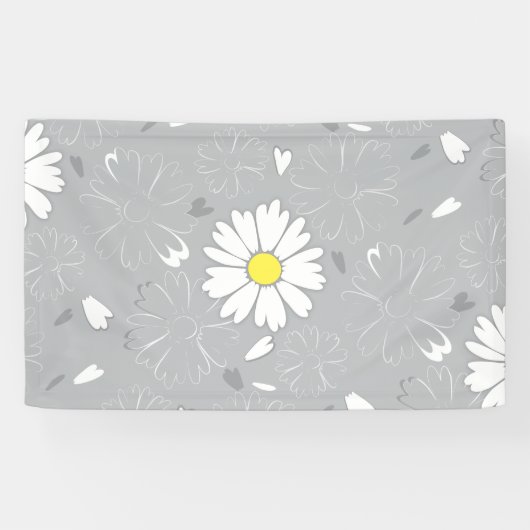 Eilin's Daisy Flower Spandoek (Horizontaal)