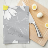 Eilin's Daisy Flower Theedoek (Quarter Fold)