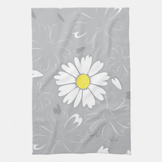 Eilin's Daisy Flower Theedoek (Verticaal)