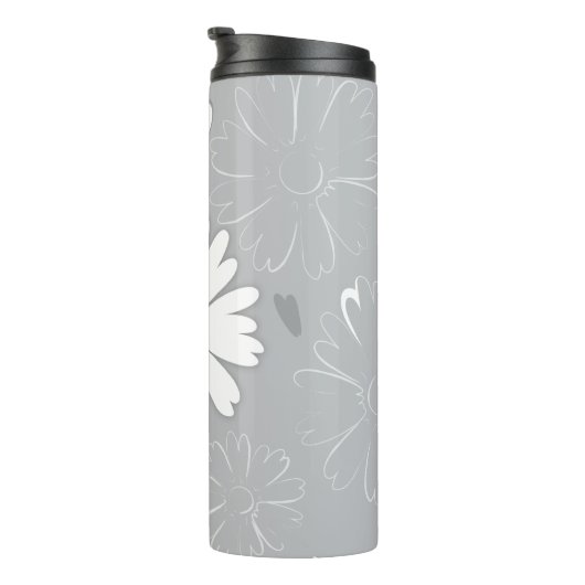 Eilin's Daisy Flower Thermosbeker (Geroteerd rechts)