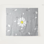 Eilin's Daisy Flower Wandkleed (Voorkant (horizontaal))