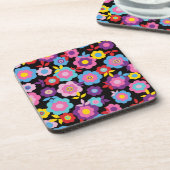 Eilin's Spring Flowers Bier Onderzetter (Linkerzijde)