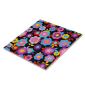 Eilin's Spring Flowers Tegeltje (Zijkant)