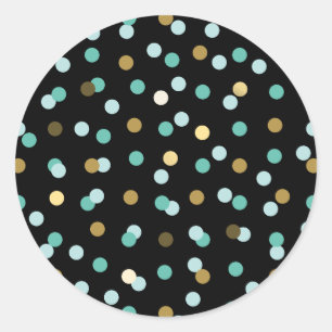 Eilin's trendy patroon ronde sticker