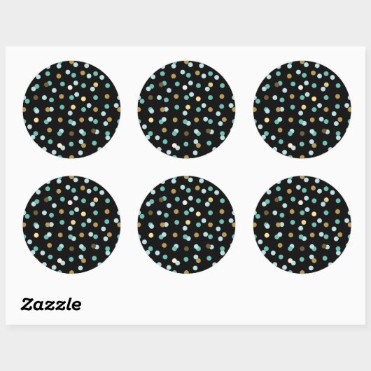 Eilin's Trendy Pattern Ronde Sticker (Vel)