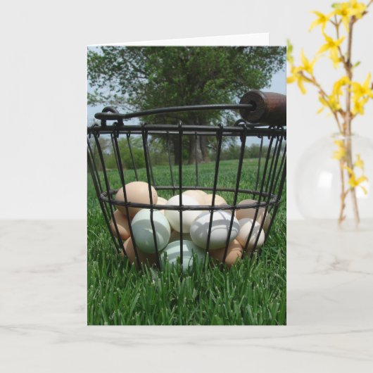 Eimandje Kaart (Gele Bloem)