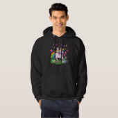 Eimandje konijnengeleidereenheid Vroege paasdag Hoodie (Voorkant volledig)