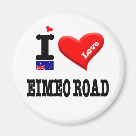 EIMEO ROAD - I Love Magneet (Voorkant)