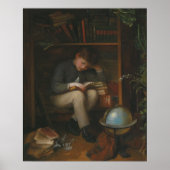 Ein Bücherwurm Poster (Voorkant)