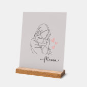 Ein danke an alle mamas acryl bord (Hoek)