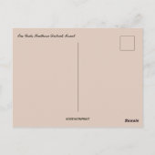 Ein Gedi Southern District Israël Briefkaart (Achterkant)