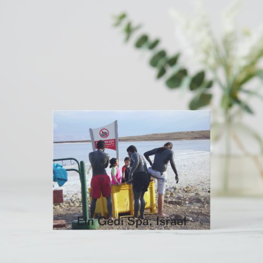 Ein Gedi Spa Briefkaart (Staand voorkant)