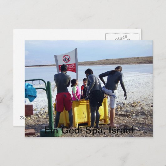 Ein Gedi Spa Briefkaart (Voorkant / Achterkant)