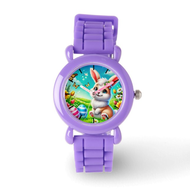Ein glücklicher Hase Horloge (Voorkant)