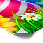 Ein glücklicher Hase Perfect Poster (Hoek)