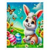 Ein glücklicher Hase Perfect Poster (Voorkant)