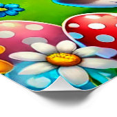 Ein glücklicher Hase und Igel Perfect Poster (Hoek)