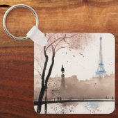 Ein Hauch von Paris - Aquarell -  Sleutelhanger (Voorkant)