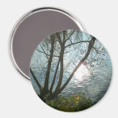 Ein Herbsttag am See Magneet (Voorkant / Achterkant)