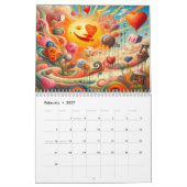 Ein Jahr in Farbenpracht Kalender (Feb 2027)