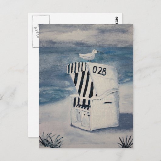 Ein Label am Meer Briefkaart (Voorkant / Achterkant)