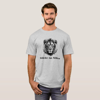 Ein Löwe muss nicht laut sein T-shirt