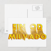 Ein Od Milvado Briefkaart (Voorkant / Achterkant)