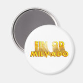Ein Od Milvado Magneet (Voorkant / Achterkant)