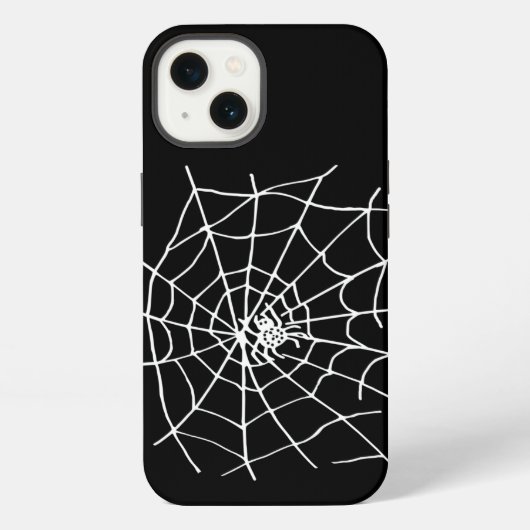 Ein Spinnennetz mit einer Spinne iPhone Hoesje (Achterkant)