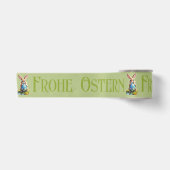 Ein süßer Osterhase mit Osterei - Satijnen Lint (Voorkant)
