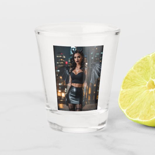 Ein wildes Getränk Shot Glas (Voorkant)