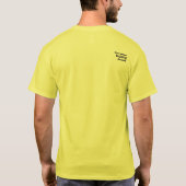 EINAR klassiek geel T-shirt (Achterkant)