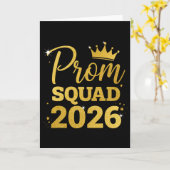 Einbal groep eindexamenklas 2026 kaart (Gele Bloem)