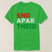 Eind Apartheid T-shirt (Design voorkant)