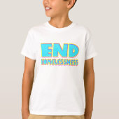 Eind dakloosheid t-shirt (Voorkant)