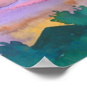 Eind de dag af met een schitterende zonneschijn vo poster (Hoek)