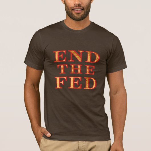 EIND DE FED Male T-Shirt (Voorkant)