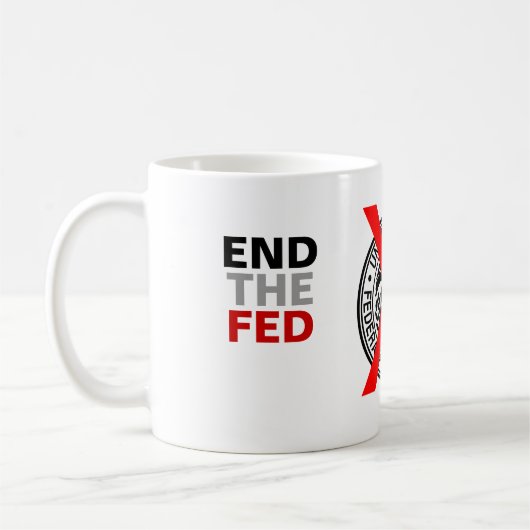 EIND FED - Mok - kleur - met FED Logo (Links)