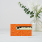 Eind geëtiketteerd Monogram - Zee Marmalade Visitekaartje (Staand voorkant)