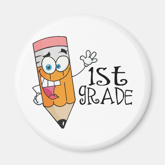 Eind jaar Eind docent 1e graad Magneet (Voorkant)