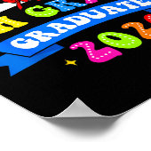 eind klas 5 2026 afgestudeerd jaar 2026 poster (Hoek)