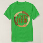 Eind racisme t-shirt (Design voorkant)