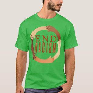Eind racisme t-shirt