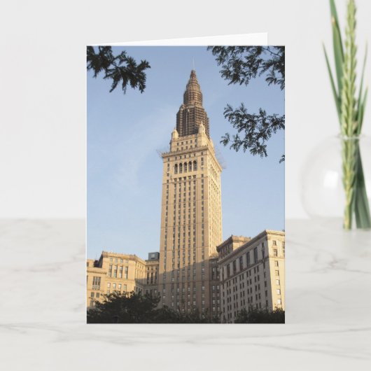 Eind Toren met Grillwork Kaart (Voorkant)